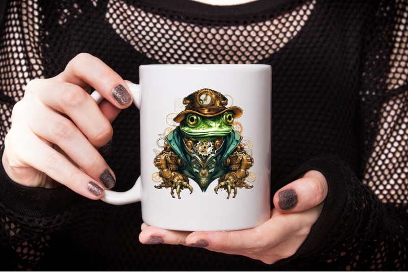 steampunk-frog-sublimation-clipart