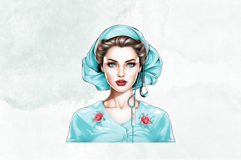 vintage-beautiful-nurse-sublimation