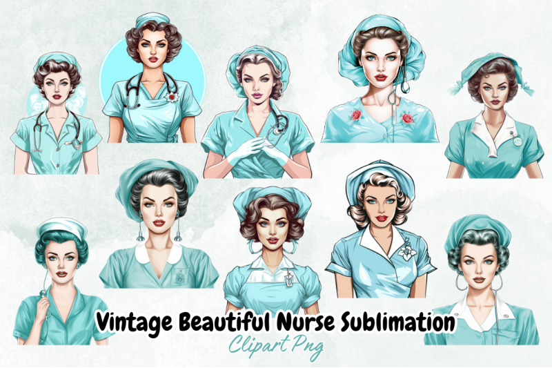 vintage-beautiful-nurse-sublimation