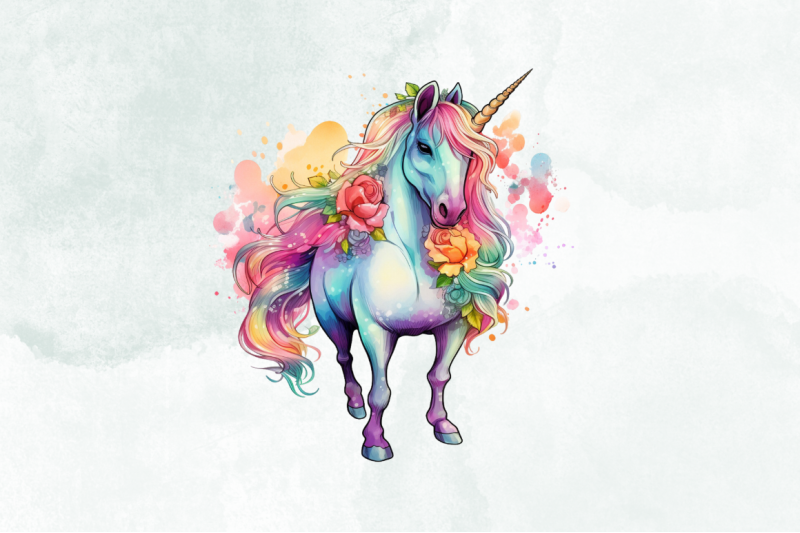 cute-unicorn-watercolor-clipart