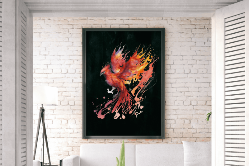 watercolor-fire-phoenix-clipart-bundle