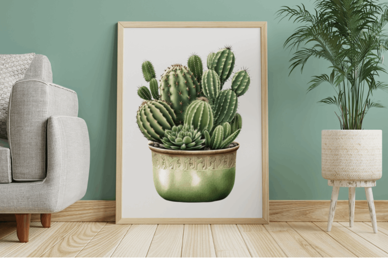 watercolor-cactus-clipart-bundle