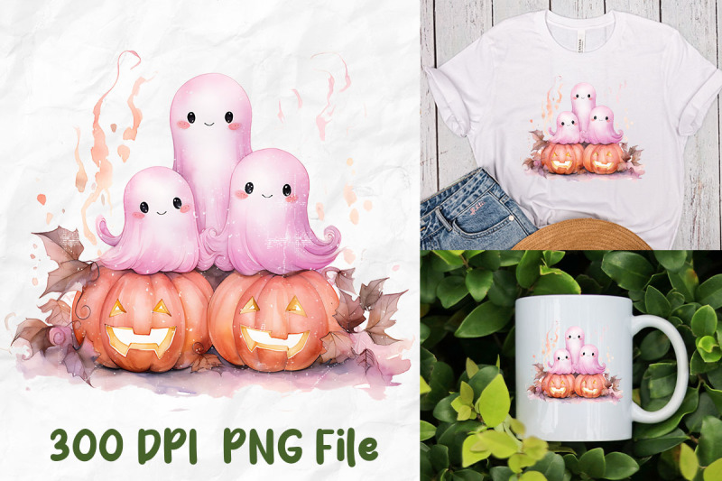 breast-cancer-pink-boo-ghost-pumpkin