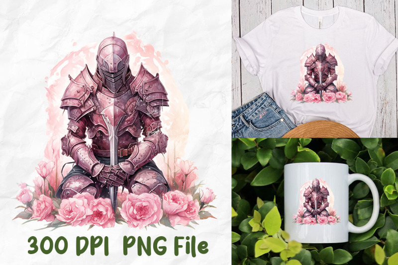 breast-cancer-pink-medieval-warrior