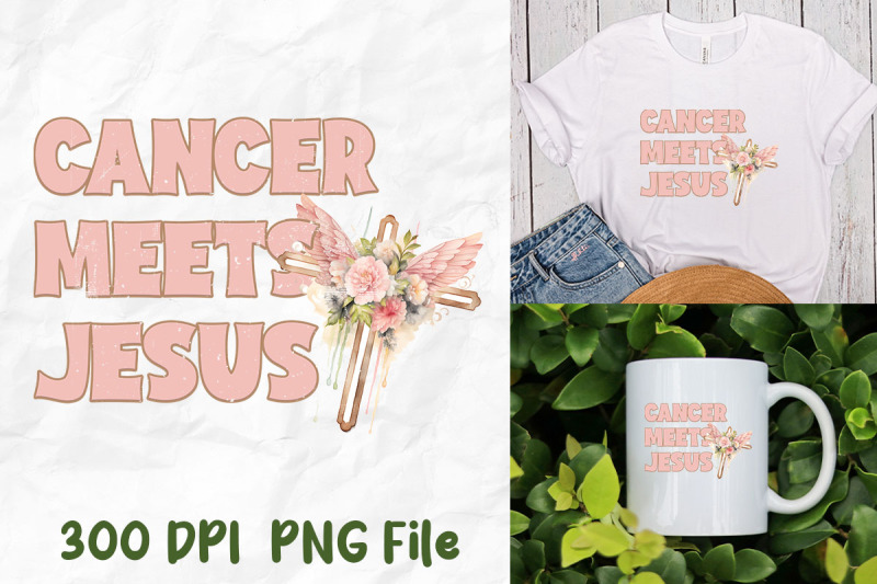 cancer-meets-jesus-cross-bible-angel