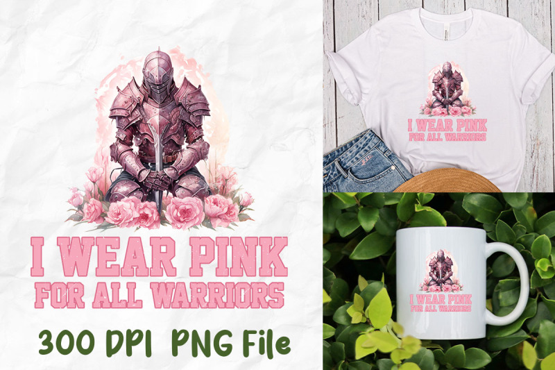 i-wear-pink-for-all-warriors-pink-flower