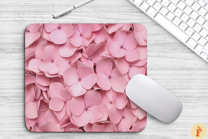 3d-pink-hydrangeas-mouse-pad-design