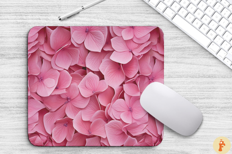 3d-pink-hydrangeas-mouse-pad-design