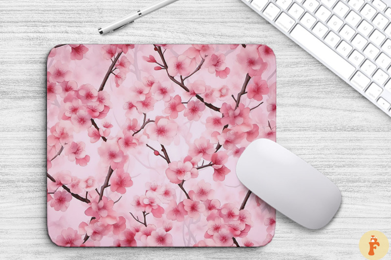 beautiful-cherry-blossom-mouse-pad