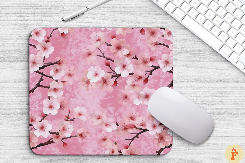 beautiful-cherry-blossom-mouse-pad