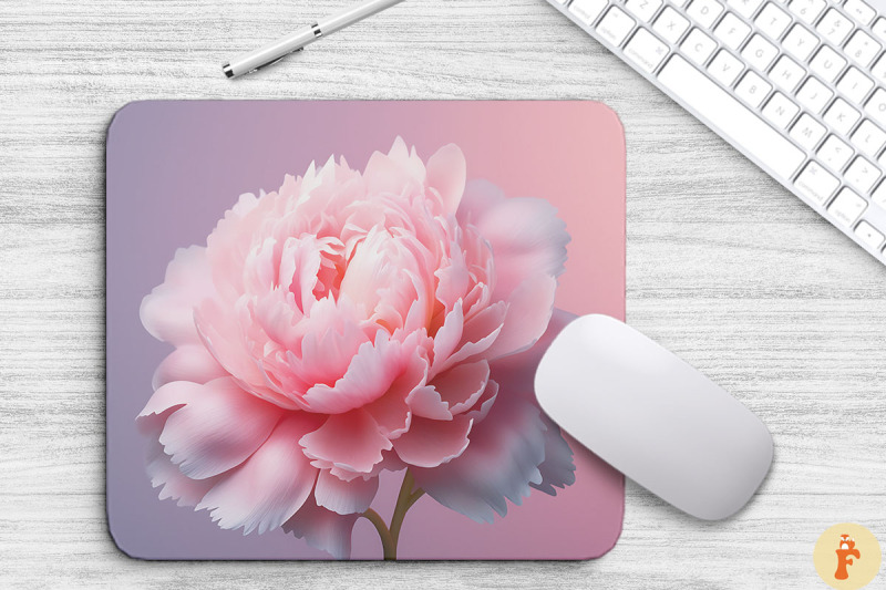 beautiful-pink-tulip-flowers-mouse-pad