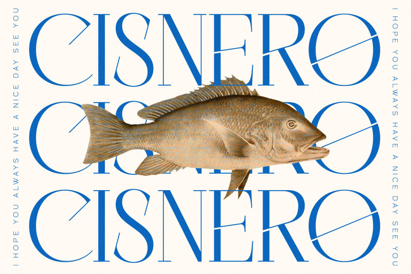 cisnero-typeface