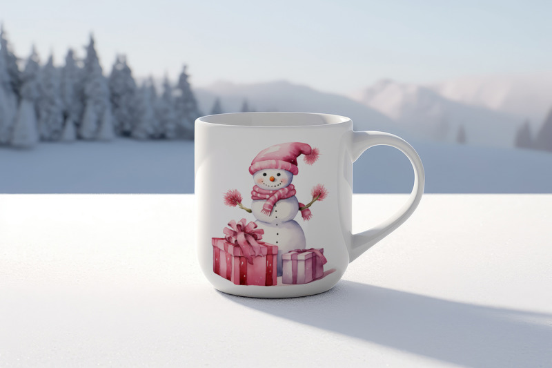 pink-christmas-sublimation-clipart