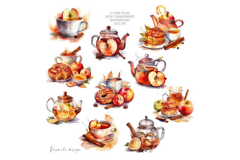 watercolor-apple-tea-clipart-png