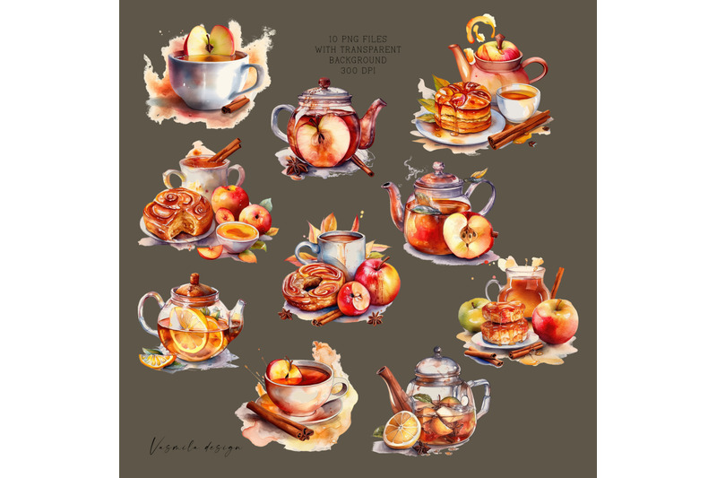 watercolor-apple-tea-clipart-png