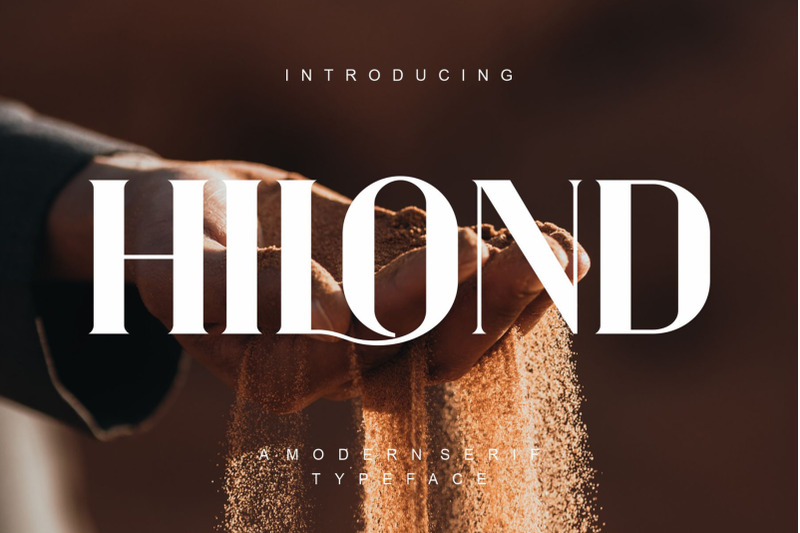 hilond-modern-serif-typeface
