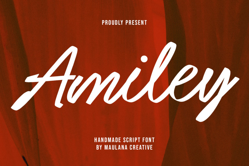 amiley-handmade-script-font