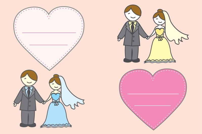 big-cute-doodle-set-wedding-elements