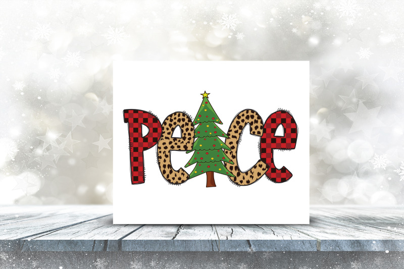 peace-christmas-png-sublimation-design