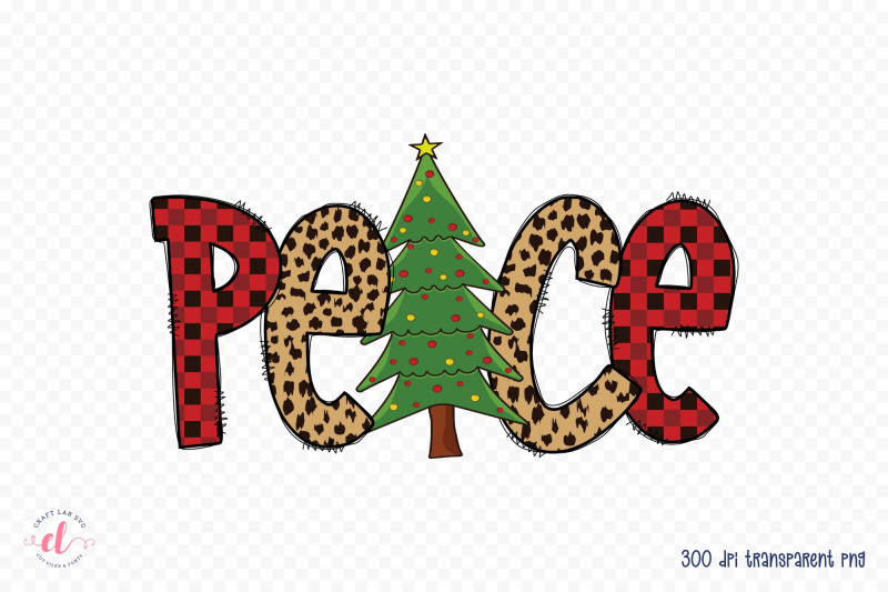 peace-christmas-png-sublimation-design