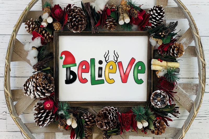 believe-png-christmas-sublimation-design