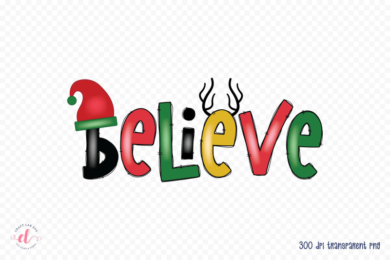 believe-png-christmas-sublimation-design