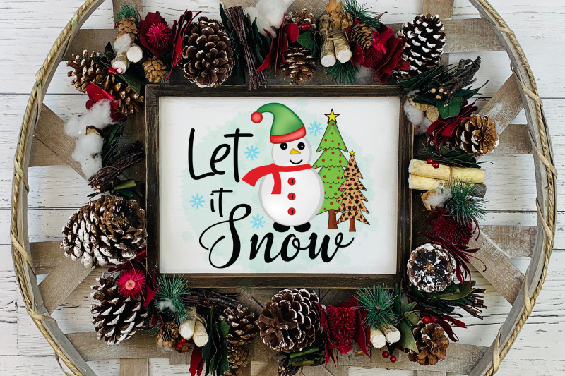 let-it-snow-christmas-sublimation-design