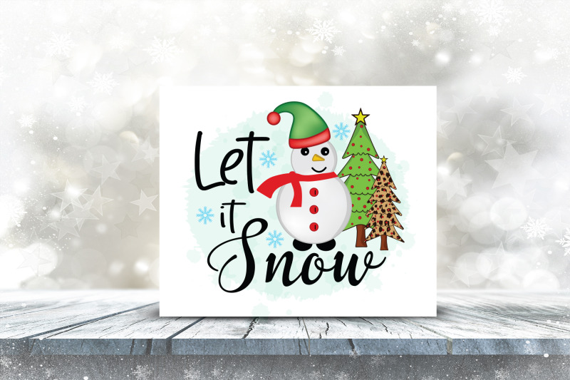 let-it-snow-christmas-sublimation-design