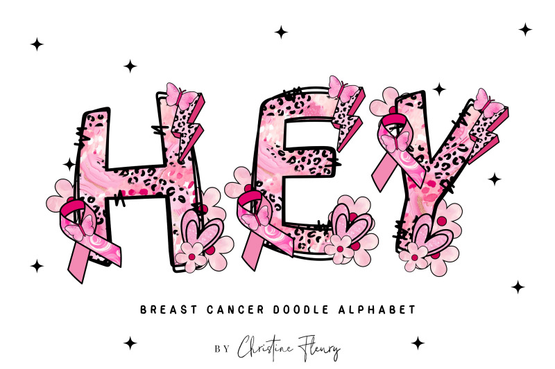 pink-breast-cancer-doodle-alphabet-png