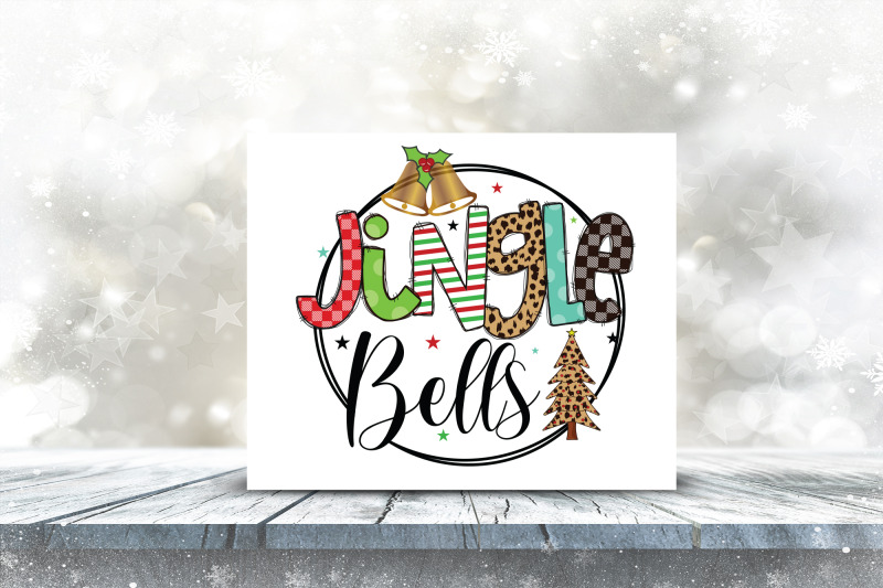 jingle-bells-christmas-sublimation-design