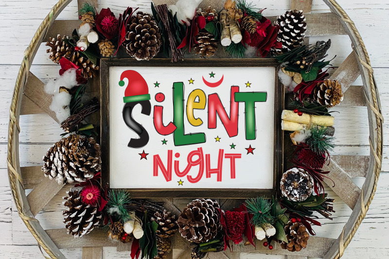 silent-night-christmas-png-sublimation