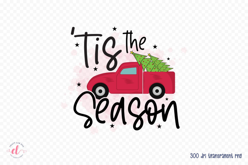 tis-the-season-christmas-sublimation-design