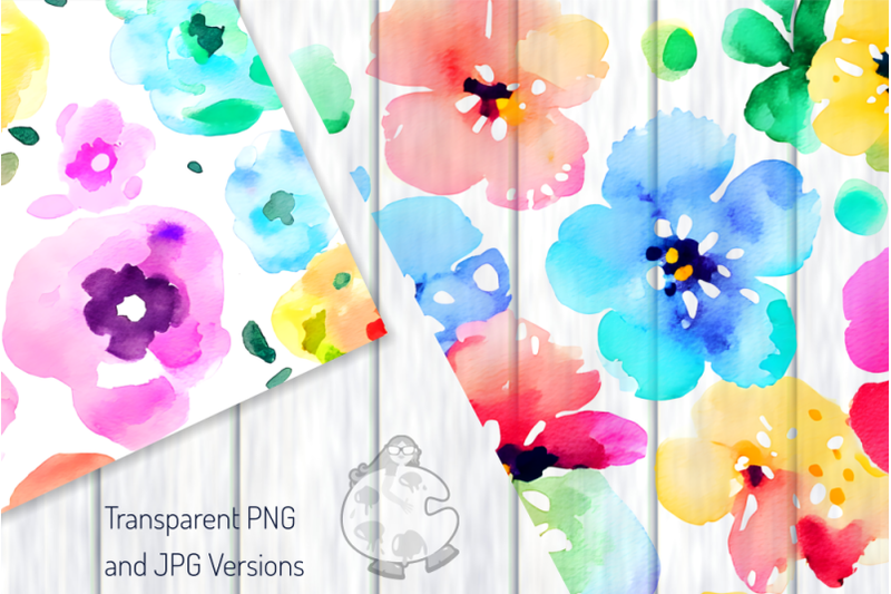 shabby-chic-watercolor-floral-pattern-papers