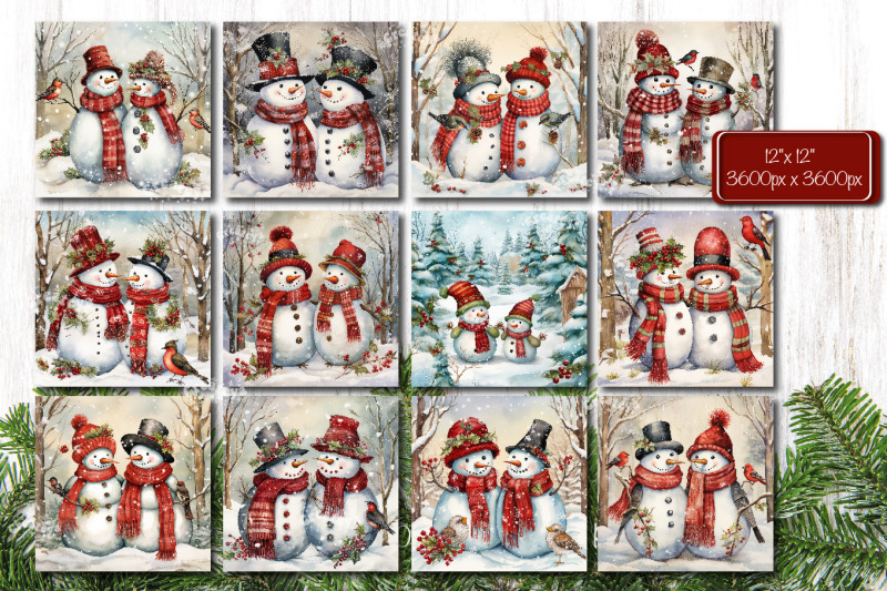 christmas-puzzle-png-bundle-kids-puzzles-sublimation-watercolor-snowma