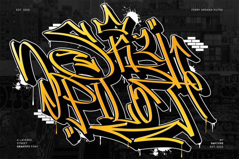 skypilot-layered-graffiti-album-music-font