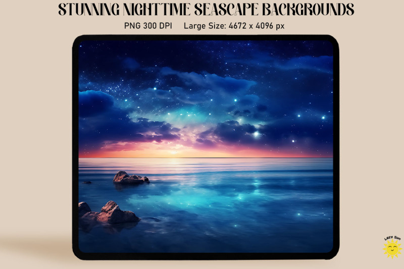 blue-sea-with-sparkling-stars-background