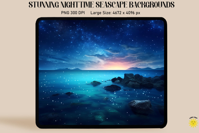 blue-sea-with-sparkling-stars-background