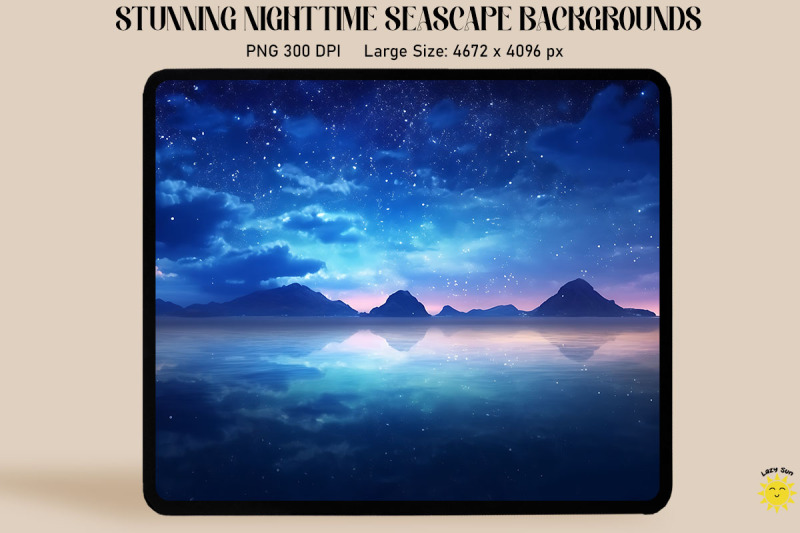 blue-sea-with-sparkling-stars-background