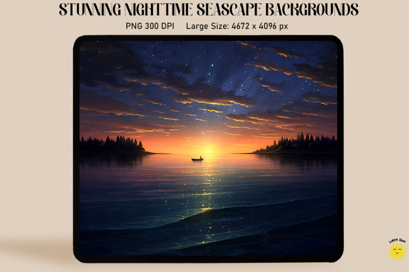 stunning-nighttime-seascape-backgrounds