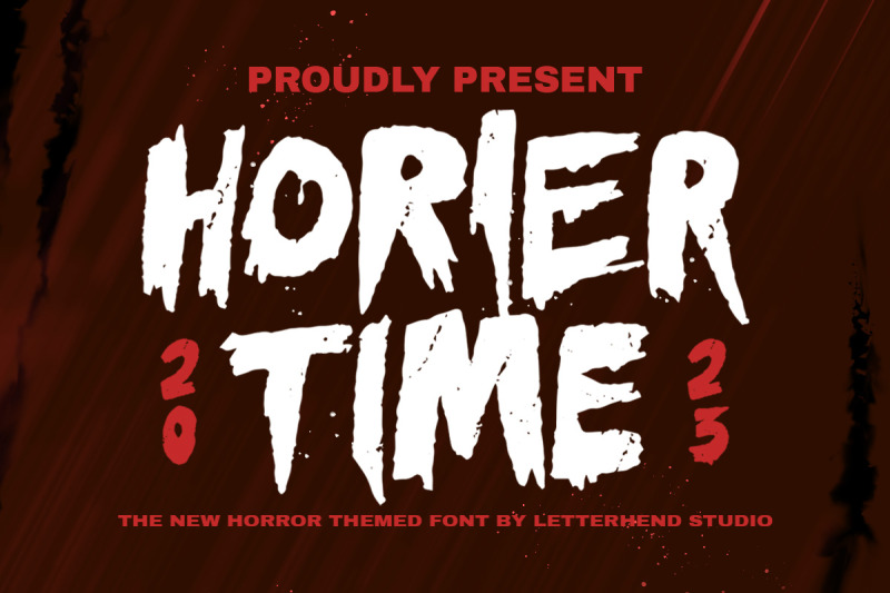 horier-time-horror-typeface