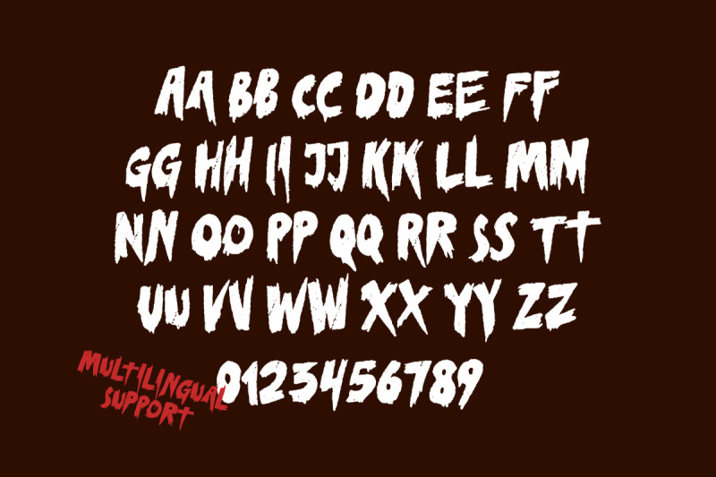 horier-time-horror-typeface