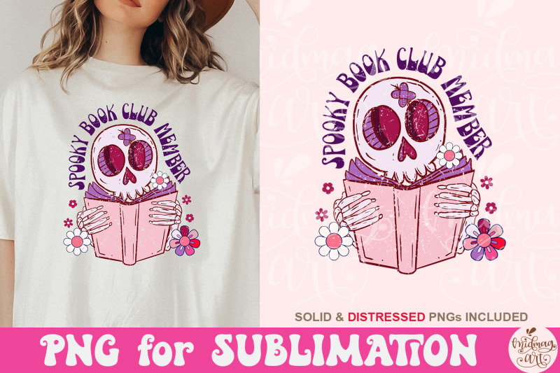 spooky-book-club-member-png-book-lover-sublimation-cute-png