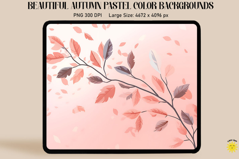 falling-leaves-pastel-pink-backgrounds