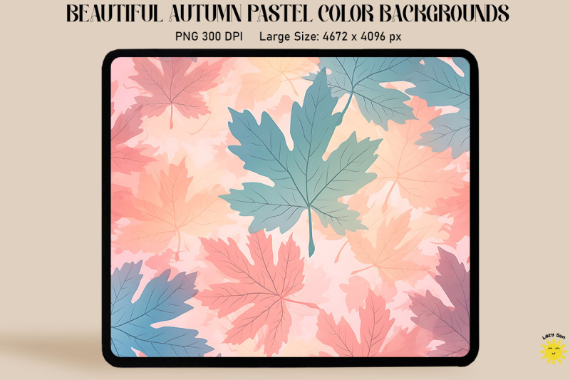 maple-leaves-pastel-colors-backgrounds