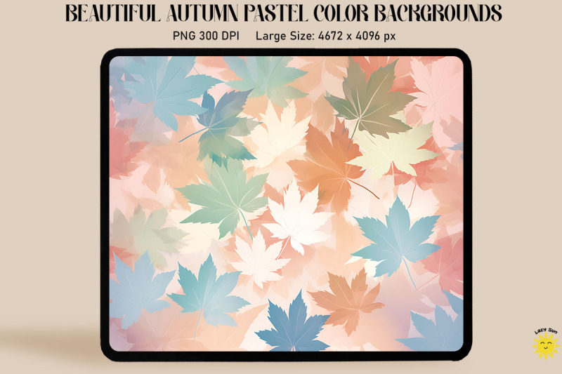 maple-leaves-pastel-colors-backgrounds