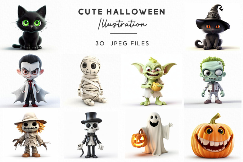 cute-cartoon-halloween-characters
