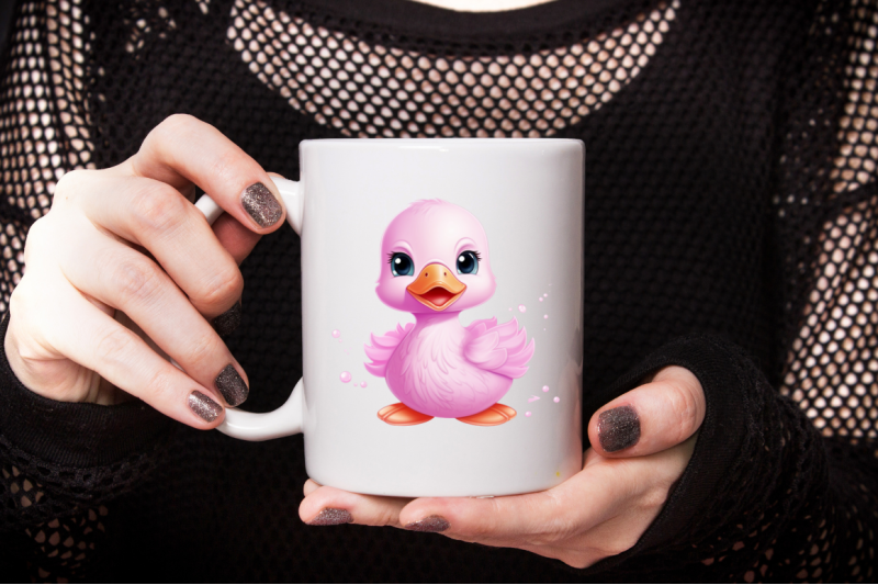 baby-pink-duck-sublimation-clipart