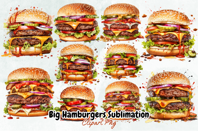 big-hamburgers-sublimation-bundle