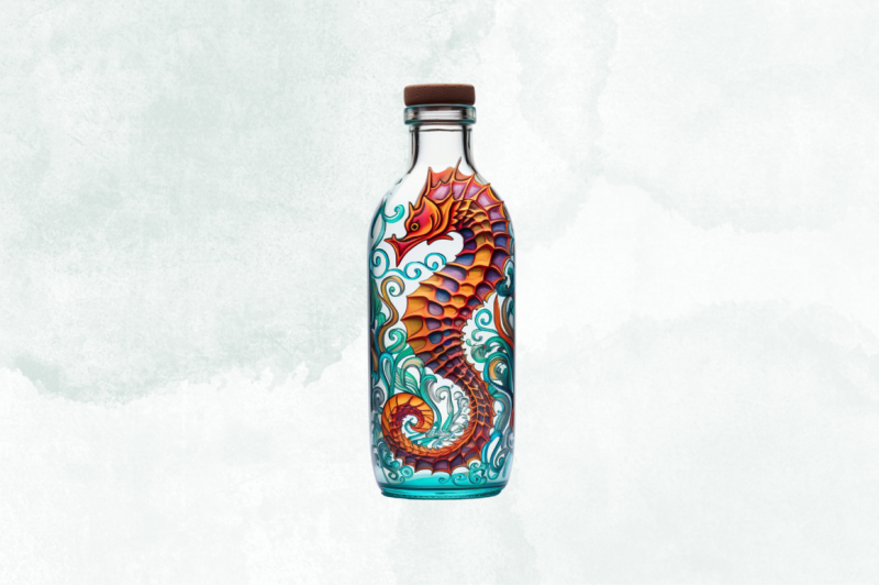 hippocampus-glass-bottle-sublimation