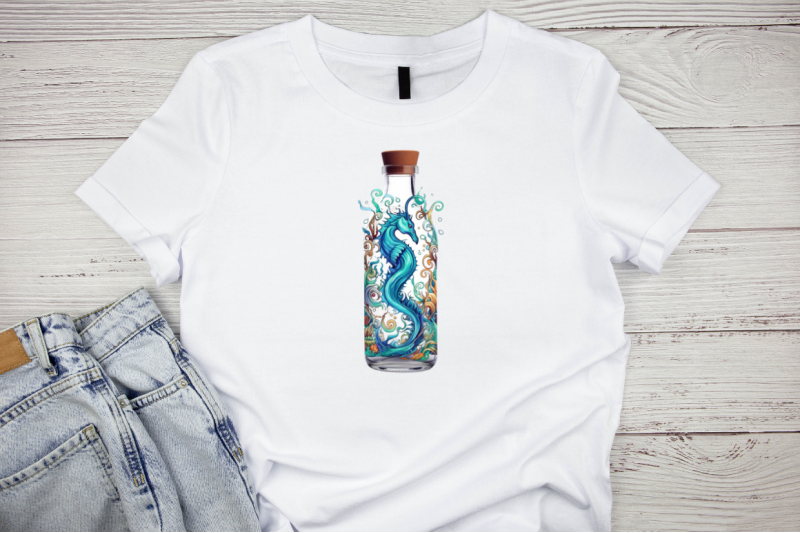 hippocampus-glass-bottle-sublimation